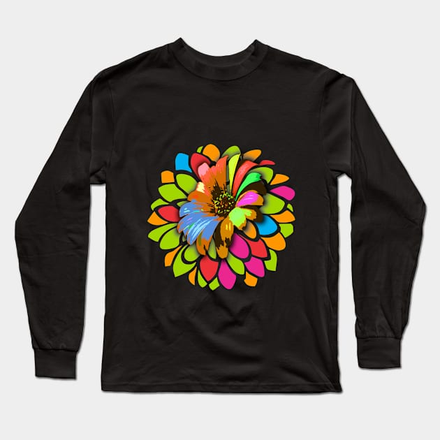 Flowers in bloom Long Sleeve T-Shirt by Mayathebeezzz